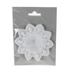 DEMMLER Biedermeier-Manchetten 10cm 454100492 weiss 4 Stück