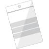 BÜROLINE Pressverschl. Beutel 75×90mm 422075 transp. 10 Stck.