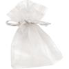 KNORR PRANDELL Organzasäckchen 10x8cm 6399410 weiss