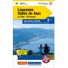 KÜMMERLY+FREY Wanderkarte 325902215 Lausanne-Vallée Joux 1:60'000