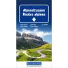 KÜMMERLY+FREY Strassenkarte 325901805 Alpenstrassen (CH/A) 1:750'000
