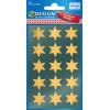 Z-DESIGN Sticker Sterne 52801 gold 2 Bogen