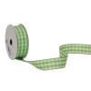 SPYK Band Cubino Vichy 1746.1554 15mmx3m grün-weiss