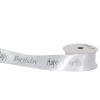 SPYK Band Cubino 25mmx3m 0163.2554 weiss-silber Happy Birthday