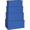 STEWO Geschenkbox One Colour 2552782942 blau 4 Stück