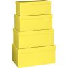 STEWO Geschenkbox One Colour 2552785510 gelb 4 Stück