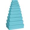 STEWO Geschenkbox One Colour 2553783441 hellblau 10 Stück