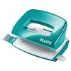 LEITZ Bürolocher NeXXt WOW 5060 50601051 eisblau 10 Blatt