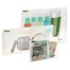 LEITZ Zip-Verschlusstasche XS,S,M 40100000 transparent, ass. 3 Stück