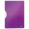 LEITZ Klemmhefter WOW ColorClip A4 41850062 violet 30 Blatt