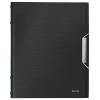 LEITZ Ordnungsmappe 260x320x17mm 39960094 satin schwarz 12 Fächer