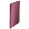 LEITZ Sichtbuch Style PP A4 39590028 granat rot 40 Taschen
