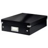LEITZ Click&Store WOW Org.box M 60580095 schwarz 281x100x370mm