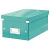 LEITZ Click&Store WOW DVD-Ablagebox 60420051 eisblau 206x147x352mm