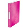 LEITZ Ringbuch WOW PP A4 42580023 pink 25mm