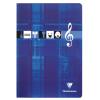 CLAIREFONTAINE Musikheft A4 3114 weiss 24 Blatt