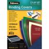 FELLOWES Lederstruktur Cover A4 5371305 blau 100 Stück