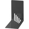 MAUL Bücherstützen 14x8,5x14cm 3501090 schwarz, Metall 2 Stück
