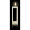 ALUSI Kerzen Quadra due 16cm AC0102 ca. 5,5h