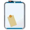 NOBO Magnetic Board QB05442ASTD 28x36cm weiss