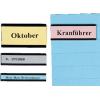 BEREC Magnetetikettenträger 10x60mm ET 16/20 U-Profil 20 Stück