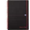 OXFORD Buch Black 'n Red A4 400047654 kariert, 90g 70 Blatt