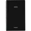 BREPOLS Agenda Breform Polypro 2026 0.516.4910 1T/1S schwarz 10.5x17cm