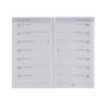 BREPOLS Agenda Breplan 2026 0.774.9900 1W/1S Ersatz weiss 9x16cm