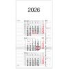 BÜHNER 3-Monatskalender 2027 M3KPNBL-R-FS ML 30x56cm