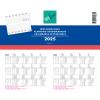 BÜROLINE Wochenplaner 2026 890712 1W/2S ML 12x28.4cm