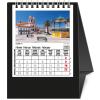 NOVOS Tischkalender Europa 2026 500053 1M/1S schwarz ML 11.5x14cm