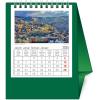 NOVOS Tischkalender Europa 2026 500084 1M/1S dunkelgrün ML 11.5x14cm