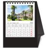 NOVOS Tischkalender Helvetia 2026 501050 1M/1S schwarz ML 11.5x14cm