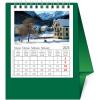 NOVOS Tischkalender Helvetia 2026 501081 1M/1S dunkelgrün ML 11.5x14cm