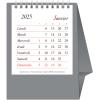 NOVOS Tischkal. Pro Bristol F. 2026 508073 1M/1S silber FR 11.5x14cm