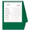 NOVOS Tischkal. Pro Bristol D. 2026 509087 1M/1S dunkelgrün DE 11.5x14cm