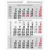 SIMPLEX 3-Monats-Wandkalender 2026 970009.26 3M/1S rot 31x40cm