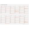 RIDOIDE Jahresplaner m. Notizraum 2026 7033650006.26 1J/1S DE/FR 86x61cm