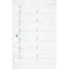 SUCCES Agenda Junior Adressseiten 84201200U weiss 50 Blatt 8x12.5cm