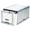 FELLOWES BankersBox Schubladenbox 01820EU grau/weiss 35x29x54.5cm