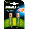 DURACELL Recharge Ultra PreCharged DX1500 AA,HR6,2400mAh,1.2V 2 Stück