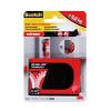 SCOTCH Druckverschluss 25x75mm RF6731 extreme, schwarz 4 Stück