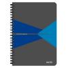 LEITZ Collegeblock Office Card A5 44580015 gelb kariert