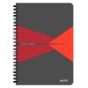 LEITZ Collegeblock Office Card A5 44580025 rot kariert