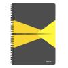 LEITZ Collegeblock Office Card A4 46480015 gelb liniert