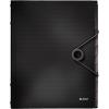 LEITZ Ordnungsmappe Solid PP A4 45701095 schwarz 12 Fächer