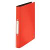LEITZ Ringbuch Solid PP A4 45661020 hellrot 2R 25mm