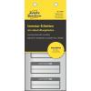AVERY ZWECKFORM Inventar-Etiketten 50x20mm 6909 schwarz, Poly. 10Bl.50Stk.