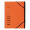 PAGNA Ordnungsmappe A4 40058-12 orange 7-teilig