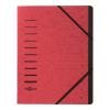 PAGNA Ordnungsmappe A4 40059-01 rot 12-teilig